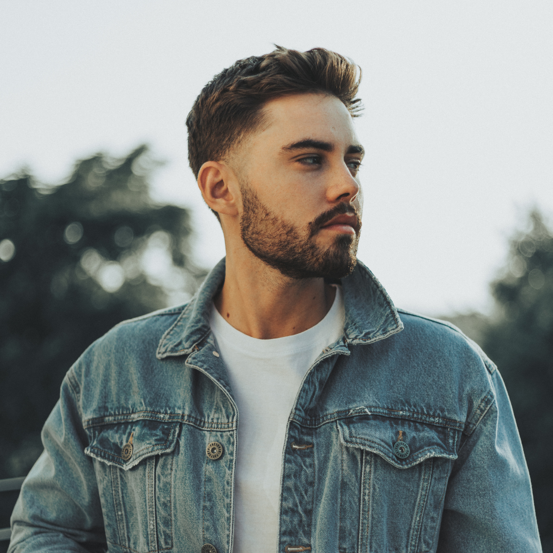 Men Washed Denim Jacket